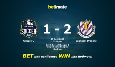 Gimpo FC vs Jeonnam Dragons Prediction, Odds & Betting Tips 04/27/2025