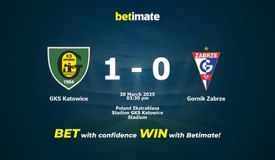 GKS Katowice vs Gornik Zabrze Prediction, Odds & Betting Tips 03/30/2025