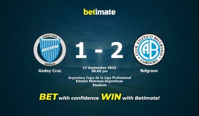 Godoy Cruz vs Belgrano Prediction, Odds & Betting Tips 09/17/2023