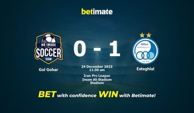 Gol Gohar vs Esteghlal التوقعات، الاحتمالات ونصائح الرهان 24/12/2023