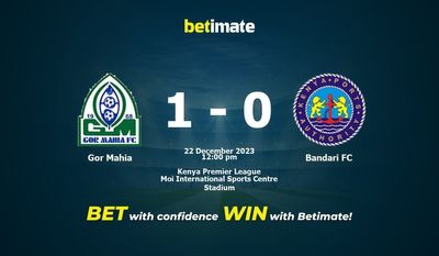Gor Mahia vs Bandari FC التوقعات، الاحتمالات ونصائح الرهان 22/12/2023