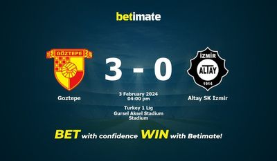 Goztepe vs Altay SK Izmir التوقعات، الاحتمالات ونصائح الرهان 02/03/2024