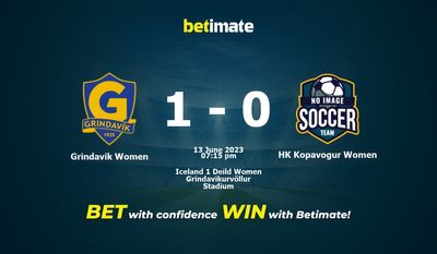 Grindavik Women vs HK Kopavogur Women Prediction, Odds & Betting Tips 06/13/2023
