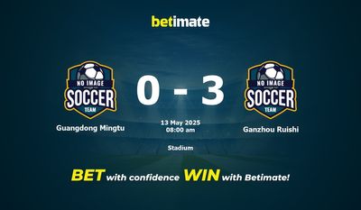 Guangdong Mingtu vs Ganzhou Ruishi Prediction, Odds & Betting Tips 05/13/2025