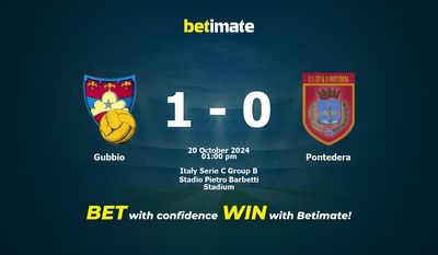 Dự đoán Gubbio vs Pontedera, Tỷ lệ cược & Mẹo cá cược 20/10/2024