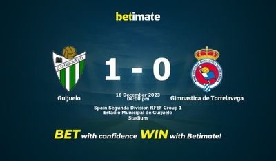 Guijuelo vs Gimnastica de Torrelavega 预测、赔率和赔率投注技巧 12/16/2023