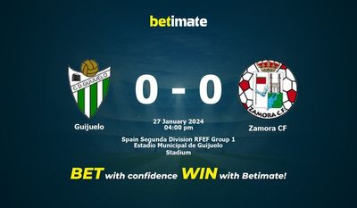 Guijuelo vs Zamora CF 预测、赔率和投注技巧 01/27/2024