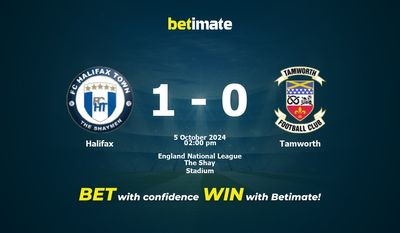 Prediksi, Peluang & Tips Taruhan Halifax vs Tamworth 05/10/2024