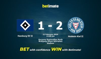 Hamilton SV II vs Holstein Kiel II التوقعات، الاحتمالات ونصائح الرهان 11/02/2024