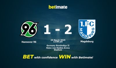 Hannover 96 vs Magdeburg Prediction, Odds & Betting Tips 03/29/2025