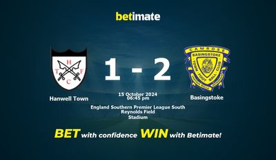 Hanwell Town vs Basingstoke Prediction, Odds & Betting Tips 10/15/2024