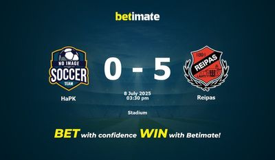 HaPK vs Reipas Prediction, Odds & Betting Tips 07/08/2025
