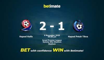 Hapoel Haifa vs Hapoel Petah Tikva Prediction, Odds & Betting Tips 11/09/2025