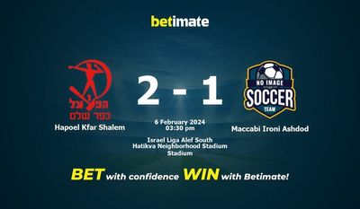 Hapoel Kfar Shalem vs Maccabi Ironi Ashdod 预测、赔率和投注技巧 02/06/2024