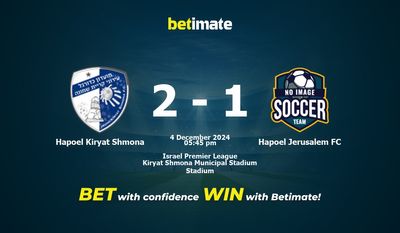 Pronostici, quote e suggerimenti per le scommesse Hapoel Kiryat Shmona vs Hapoel Jerusalem FC 12/04/2024