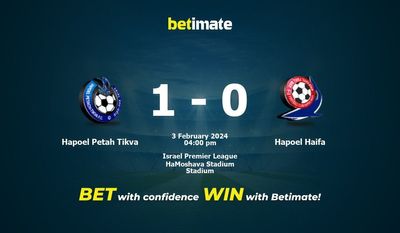 Hapoel Petah Tikva vs Hapoel Haifa التوقعات، الصعاب ونصائح الرهان 02/03/2024
