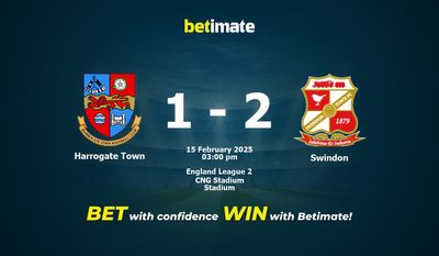 Прогнозы, коэффициенты и советы по ставкам на матч Harrogate Town против Swindon 15.02.2025