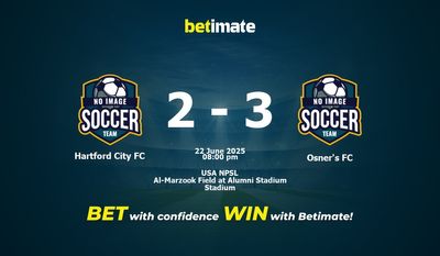 Hartford City FC vs Osner's FC Prediction, Odds & Betting Tips 06/22/2025