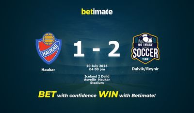 Haukar vs Dalvik/Reynir Prediction, Odds & Betting Tips 07/20/2025