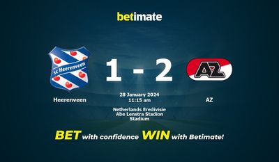 Heerenveen vs AZ التوقعات، الصعاب ونصائح الرهان 28/01/2024