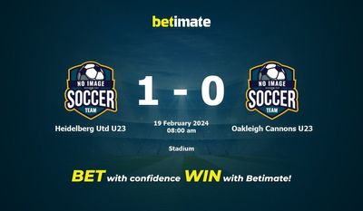 Heidelberg Utd U23 vs Oakleigh Cannons U23 预测、赔率和投注技巧 02/19/2024