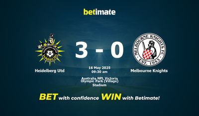 Heidelberg Utd vs Melbourne Knights Prediction, Odds & Betting Tips 05/16/2025