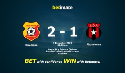 Herediano vs Alajuelense Prediction, Odds & Betting Tips 12/03/2023