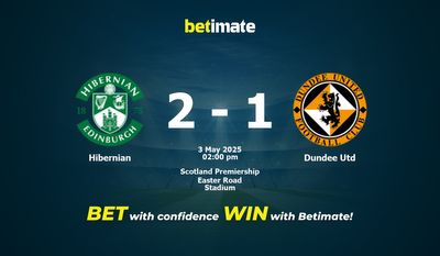 Hibernian vs Dundee Utd Prediction, Odds & Betting Tips 05/03/2025