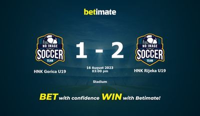 HNK Gorica vs Osijek - live score, predicted lineups and H2H stats.