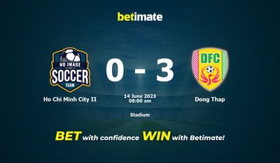 Ho Chi Minh City II vs Dong Thap Forudsigelse, odds og væddemål 14/06/2023