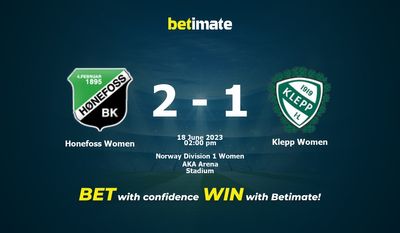 Honefoss Women vs Klepp Women Prediction, Odds & Betting Tips 06/18/2023