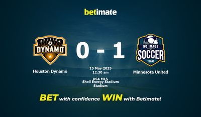 Houston Dynamo vs Minnesota United Prediction, Odds & Betting Tips 05/15/2025