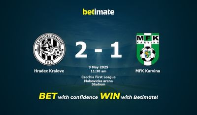 Hradec Kralove vs MFK Karvina Prediction, Odds & Betting Tips 05/03/2025