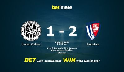 Hradec Kralove vs Pardubice التوقعات، الاحتمالات ونصائح الرهان 09/03/2024