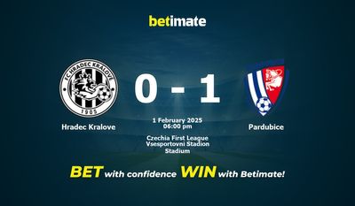 Hradec Kralove vs Pardubice Prediction, Odds & Betting Tips 02/01/2025
