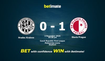 Hradec Kralove vs Slavia Prague Prediction, Odds & Betting Tips 11/03/2024