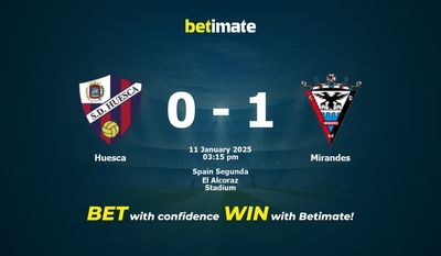 Dự đoán Huesca vs Mirandes, Tỷ lệ cược & Mẹo cá cược 01/11/2025