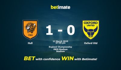 Hull vs Oxford Utd Prediction, Odds & Betting Tips 03/12/2025