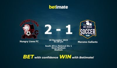 Hungry Lions FC vs Marumo Gallants Prediction, Odds & Betting Tips 12/20/2023