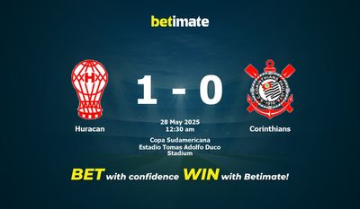Huracan vs Corinthians Prediction, Odds & Betting Tips 05/28/2025