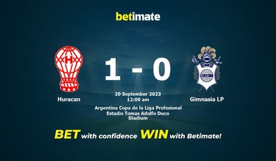 Huracan vs Gimnasia LP Prediction, Odds & Betting Tips 09/20/2023