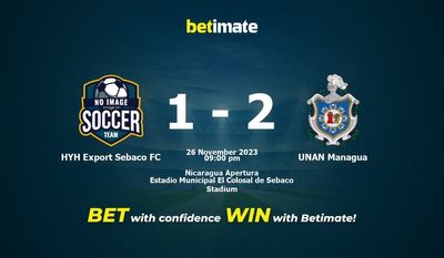 HYH Export Sebaco FC vs UNAN Managua Prediction, Odds & Betting Tips 11/26/2023