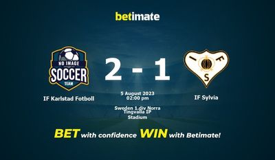 Prognóstico, Odds e Dicas de Apostas IF Karlstad Fotboll vs IF Sylvia 08/05/2023