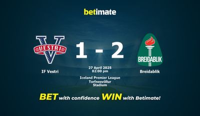 IF Vestri vs Breidablik Prediction, Odds & Betting Tips 04/27/2025