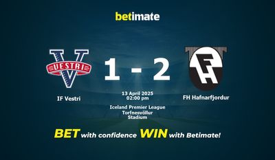 IF Vestri vs FH Hafnarfjordur Prediction, Odds & Betting Tips 04/13/2025