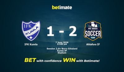 IFK Kumla vs Ahlafors IF Prediction, Odds & Betting Tips 06/07/2026