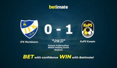 IFK Mariehamn vs KuPS Kuopio Prediction, Odds & Betting Tips 06/18/2025