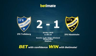 IFK Trelleborg vs IFK Hässleholm Prediction, Odds & Betting Tips 05/29/2025