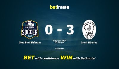 Ihud Bnei Shfaram vs Ironi Tiberias التوقعات، الاحتمالات ونصائح الرهان 04/03/2024