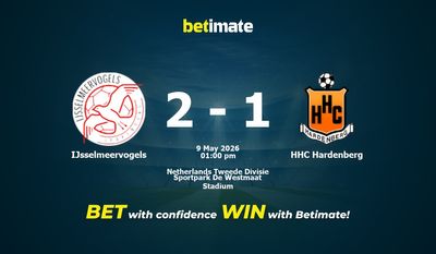 IJsselmeervogels vs HHC Hardenberg Prediction, Odds & Betting Tips 05/09/2026